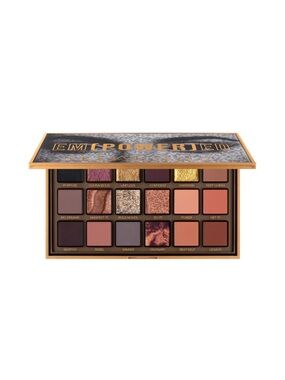 HUDA BEAUTY Empowered Eyeshadow Palette — Peach, Brown, Gold & Burgundy Shades